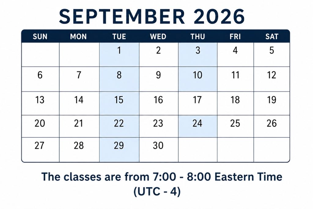 september calendar success