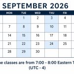 september calendar success